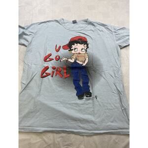 Vintage 1998 Betty Boop T-Shirt Size XXL (one Size) Big Graphic